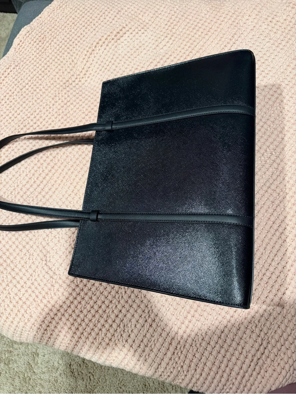 kate spade Black Saffiano Tote